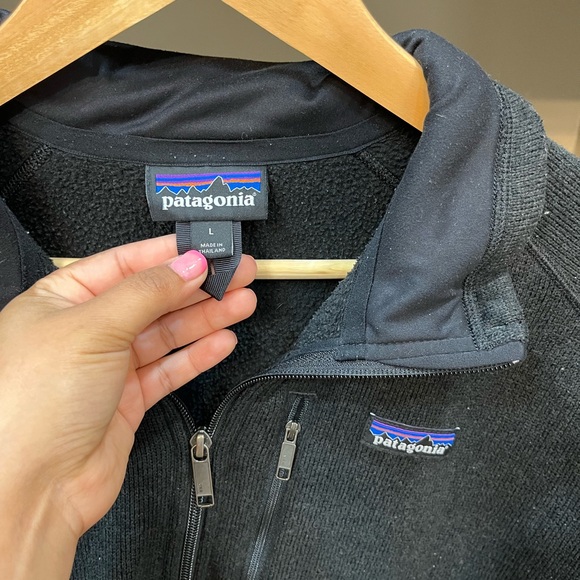 Patagonia Black Fleece Quarter-Zip Jacket - Picture 2 of 3